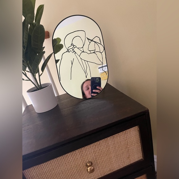 Custom Mirror, Personalized Mirror, Minimalist Design, Wall Decor, Art Decor - Picture 2 of 2